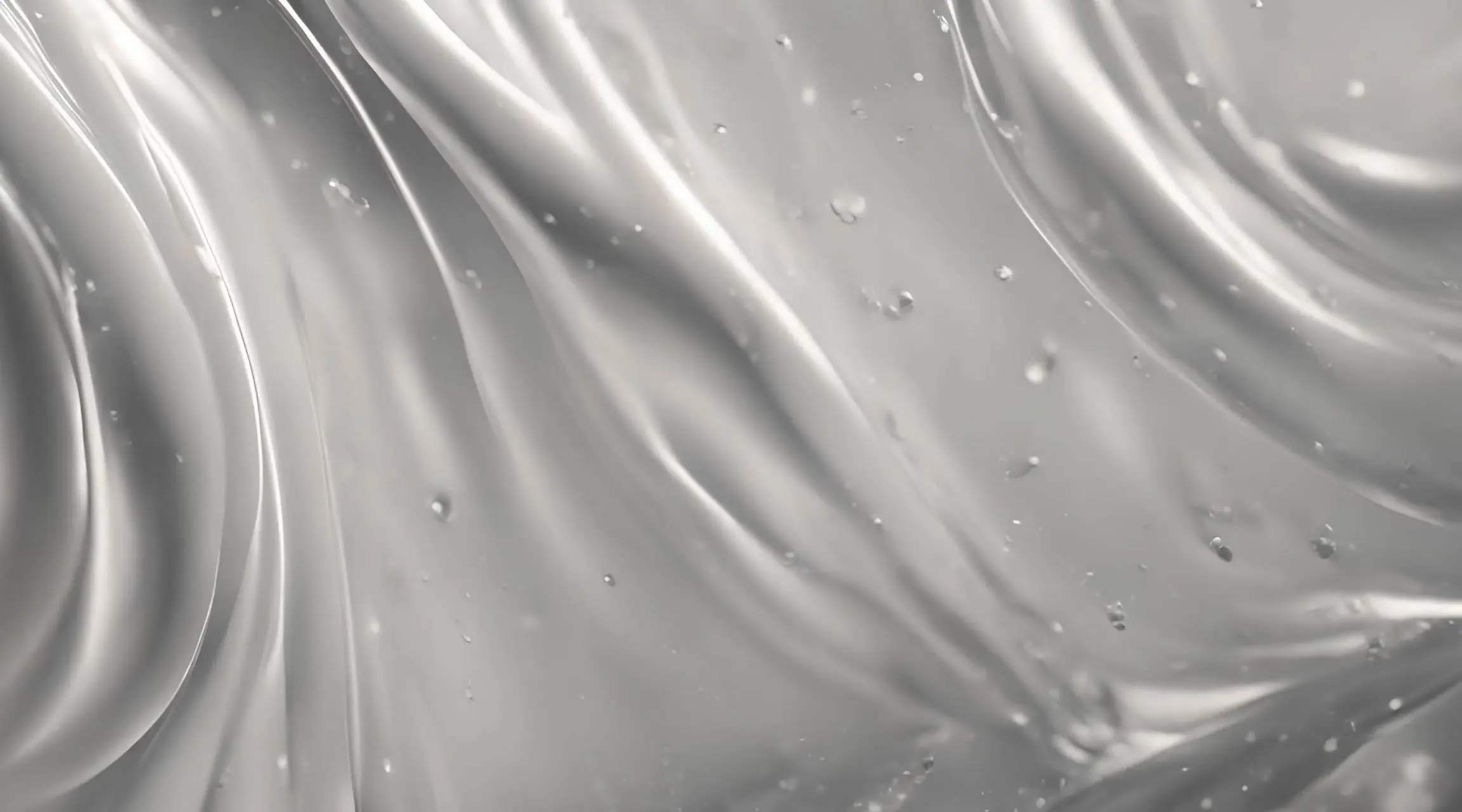 Liquid Silver Elegant Abstract Video Loop